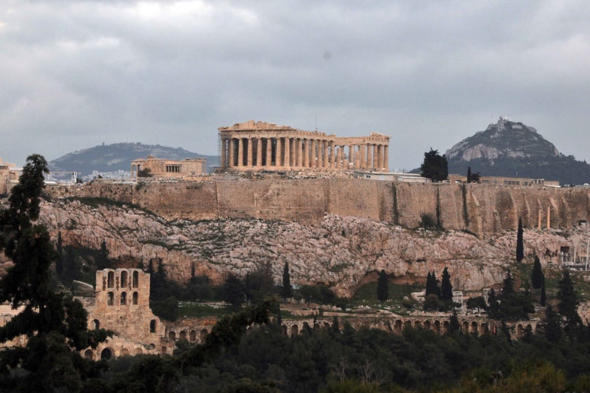 “Parthenon atop the Acropolis in Athens — iconic ancient architecture, sunlit temples, and refined Greek cultural journeys, TripsWithSam Greece itinerary.”