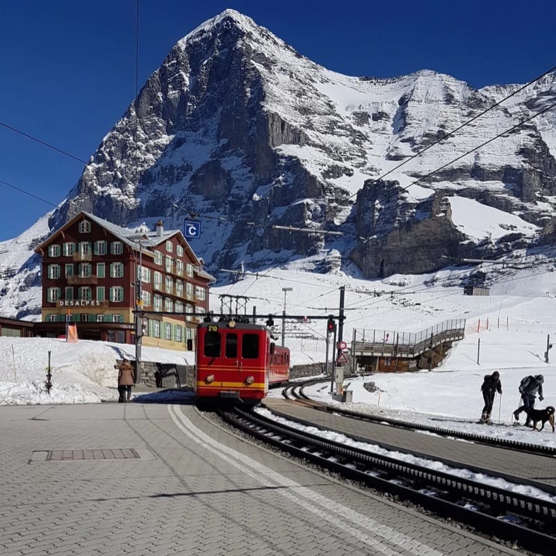 Swiss Alps mountains and lakes travel photography