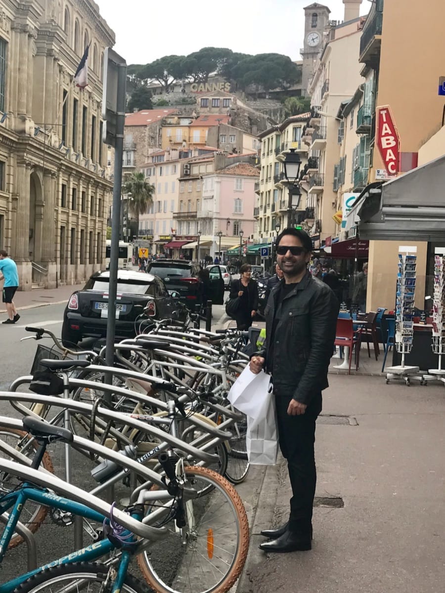Simran Pal exploring cannes, FRANCE - Bollywood actor and model at the French Riviera.