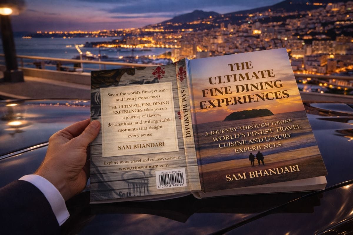 The Ultimate Fine Dining Experiences fine dining book featuring travel ,luxury culinary photography
