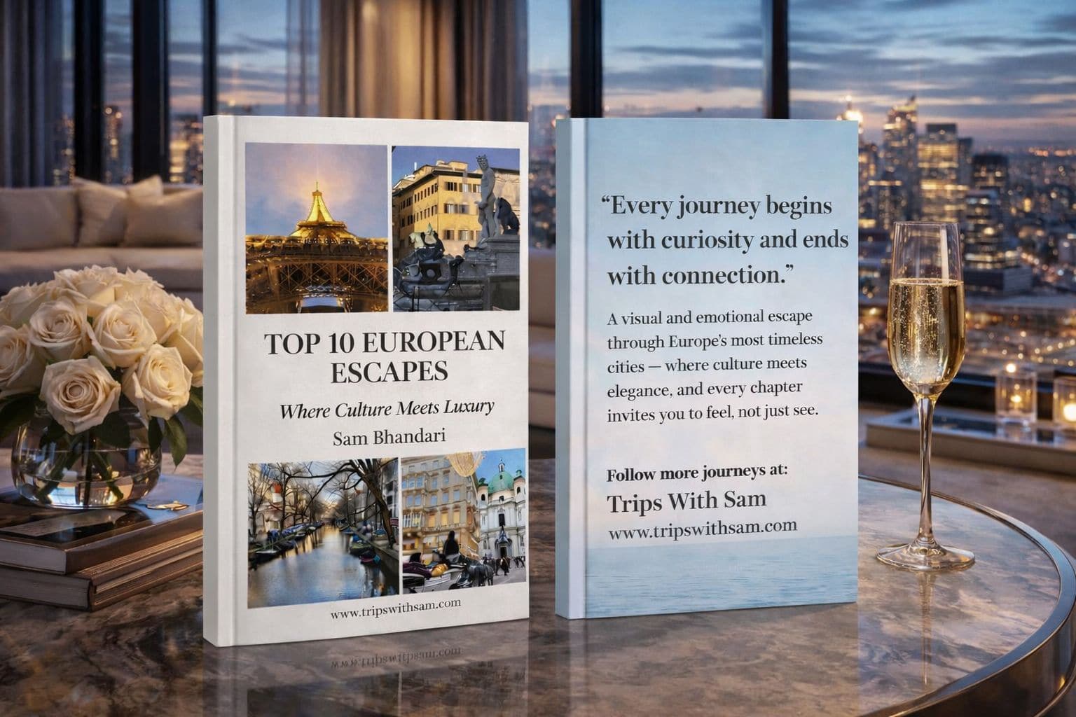 Top 10 European Escapes– Books by Sam bhandari