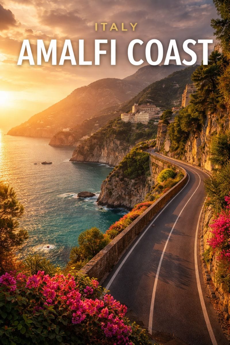 Amalfi Coast Road Trip, Italy: The Most Beautiful Drive in Europe