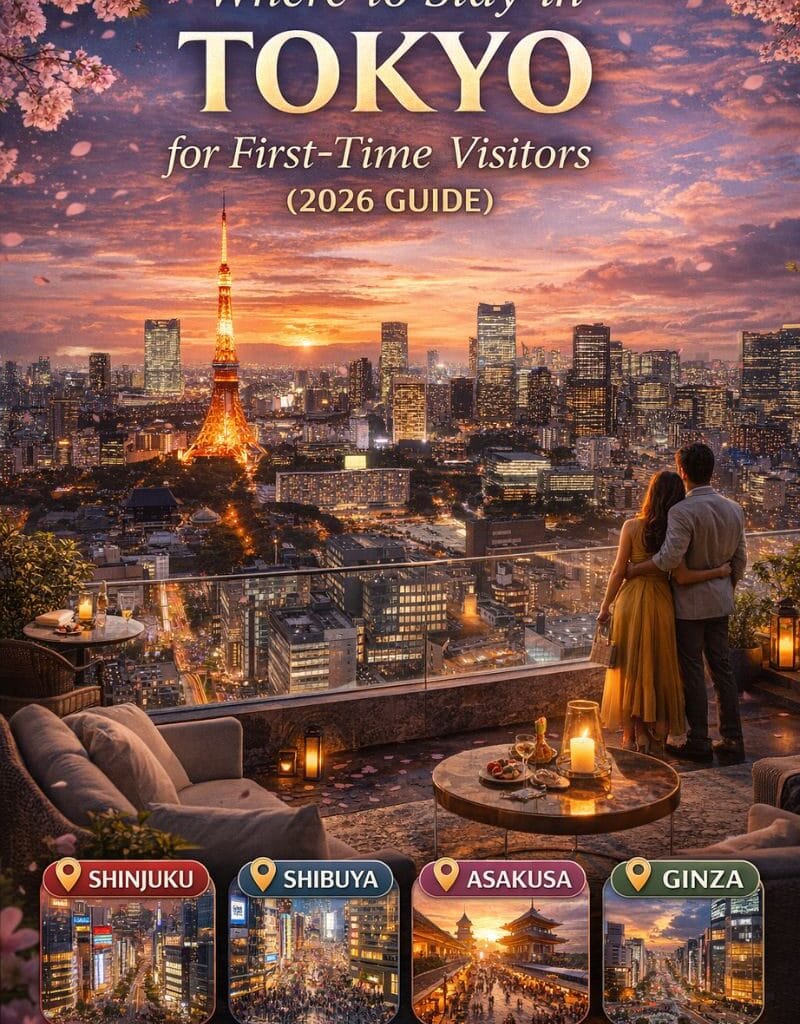 Where to Stay in Tokyo for First-Time Visitors (2026 Guide)