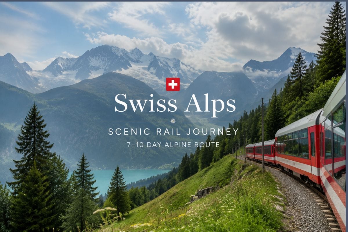 Swiss Alps Rail Journey