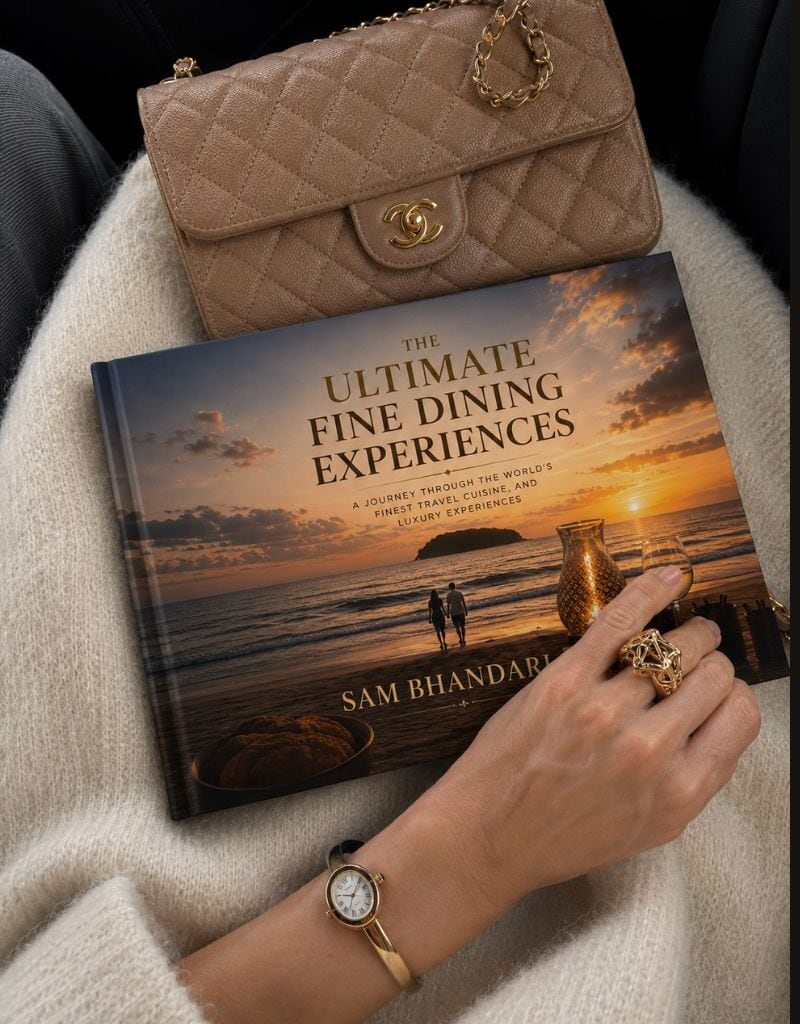The Ultimate Fine Dining Experiences Book By Sam Bhandari–A Journey Through Luxury Dining Worldwide