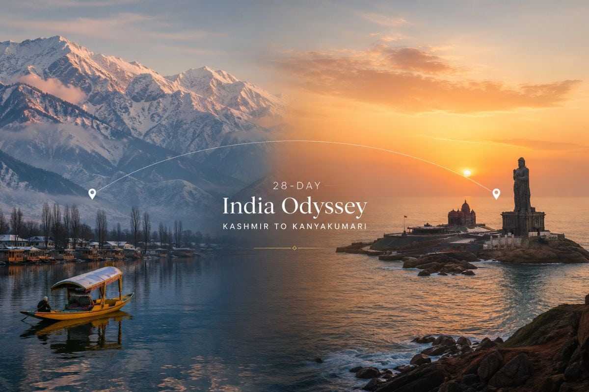 Epic india –Kashmir to Kanyakumari