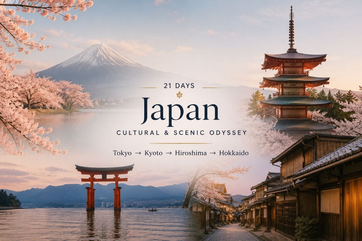 Japan Odyssey — 21-Day Grand Journey