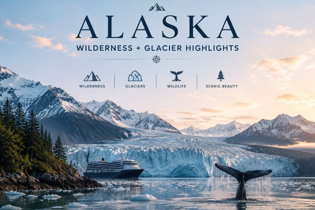 ALASKA Wilderness + Glacier Highlights 10-Day Luxury Adventure Itinerary