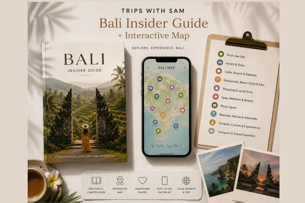 Bali Insider Guide + Interactive Map