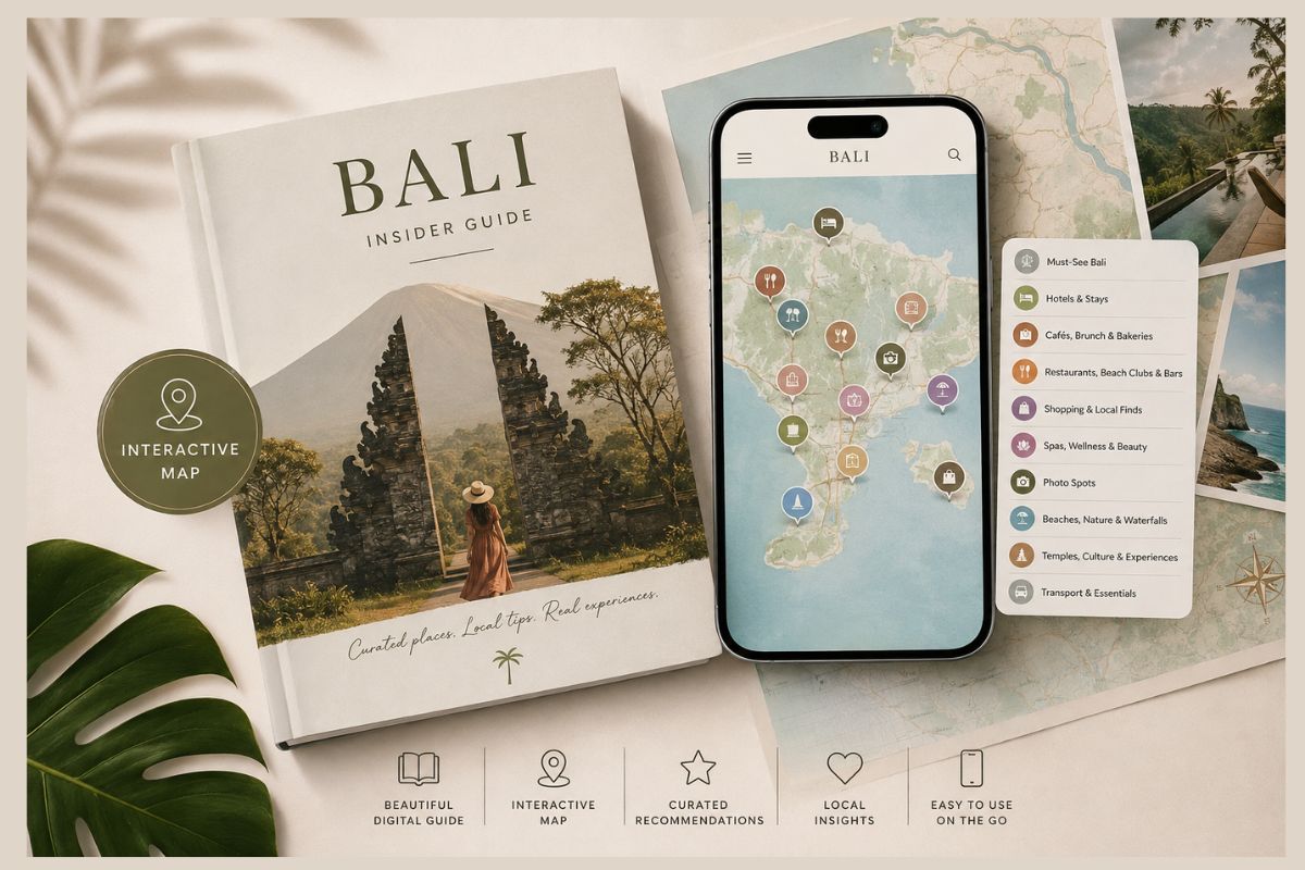Bali Insider Guide + Interactive Map