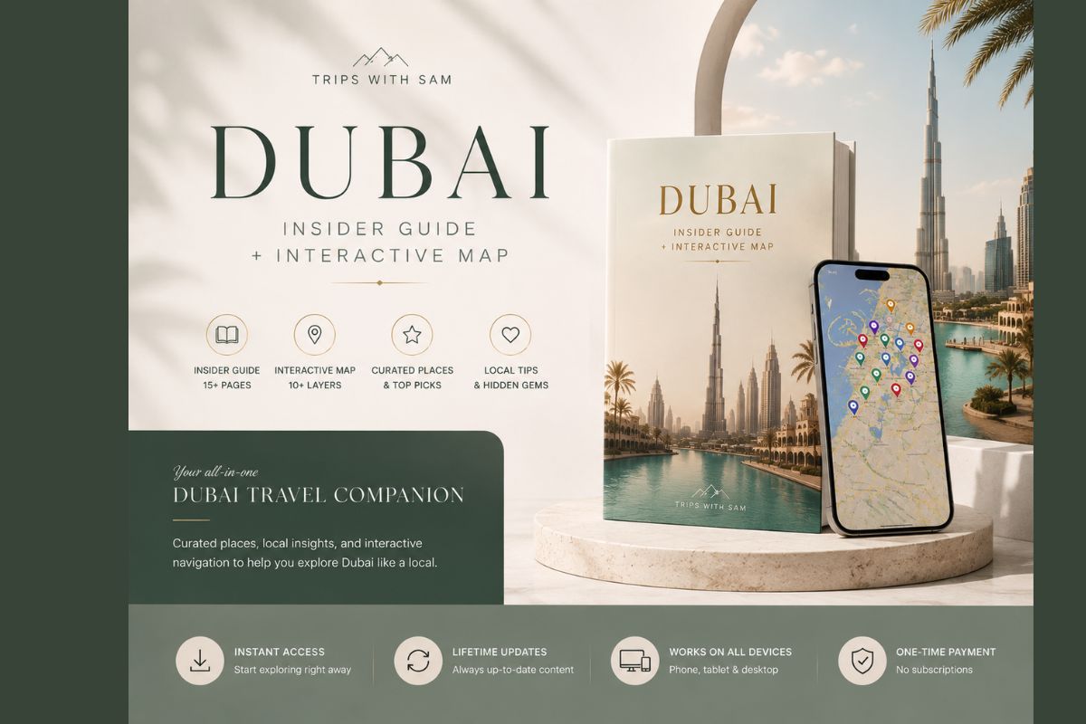 Dubai Insider Guide + Interactive Map