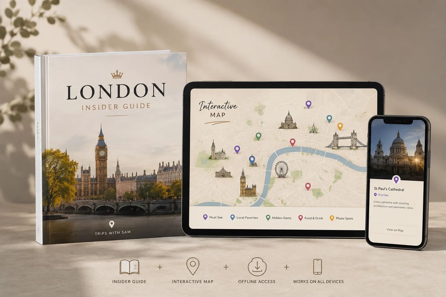 London Insider Guide + Interactive Map