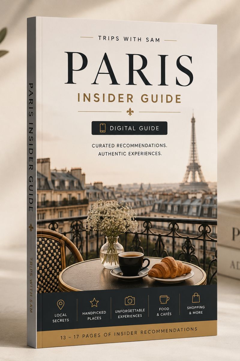 Paris Insider Guide + Interactive Map | Trips With Sam