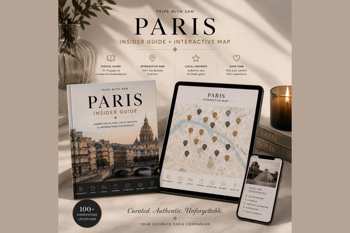Paris Insider Guide + Interactive Map | Trips With Sam