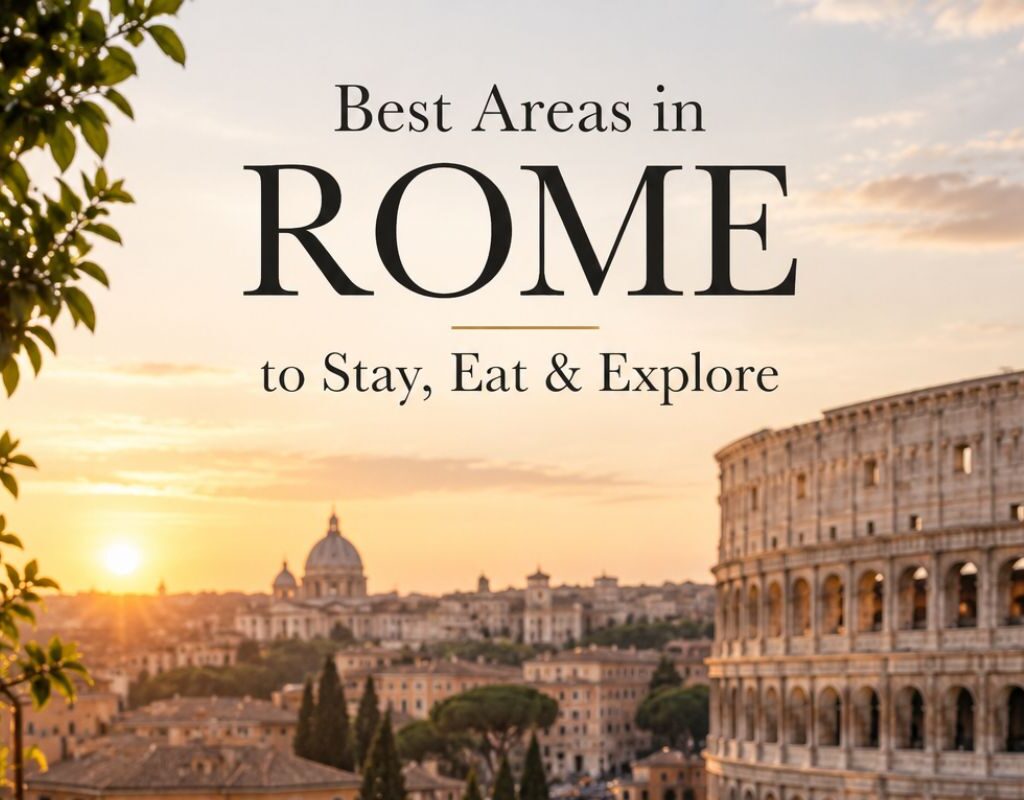 Best Areas in Rome to Stay, Eat and Explore