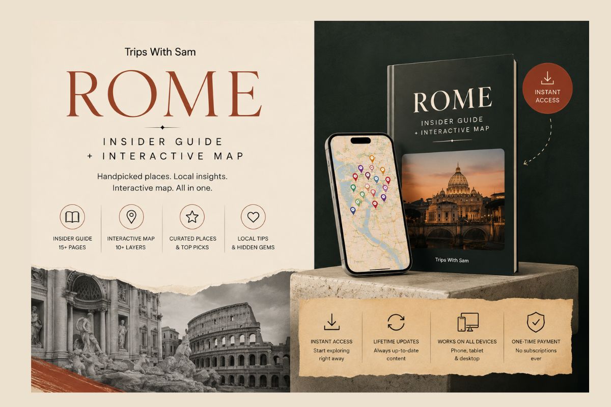 Rome Insider Guide + Interactive Map