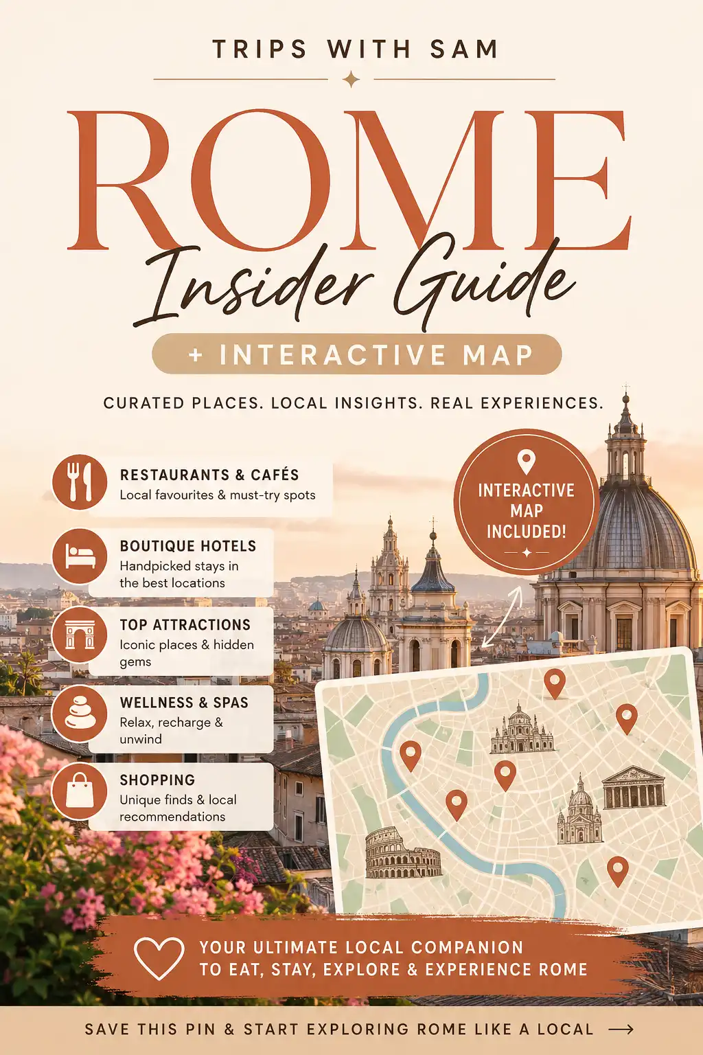 Rome Insider Guide + Interactive Map
