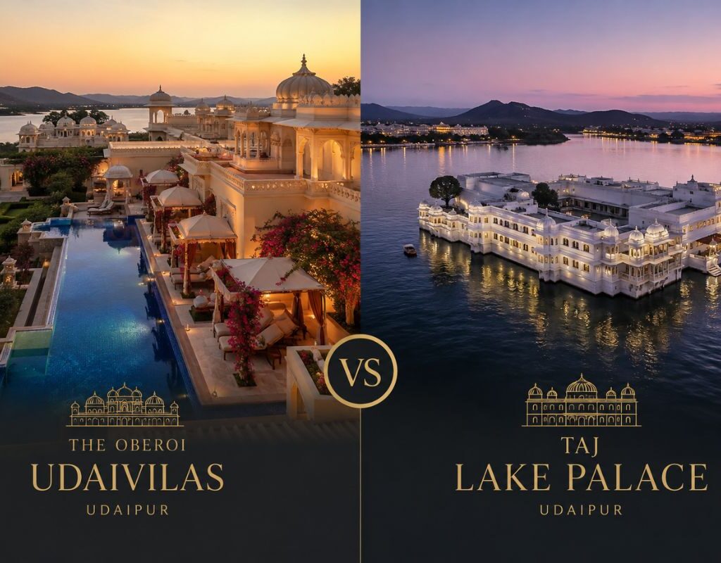 Oberoi Udaivilas vs Taj Lake Palace (2026): Which Luxury Hotel Is Better?