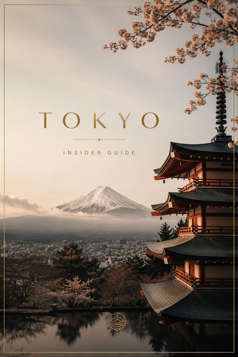 Tokyo Insider Guide + Interactive Map
