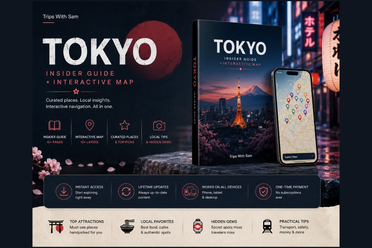 Tokyo Insider Guide + Interactive Map