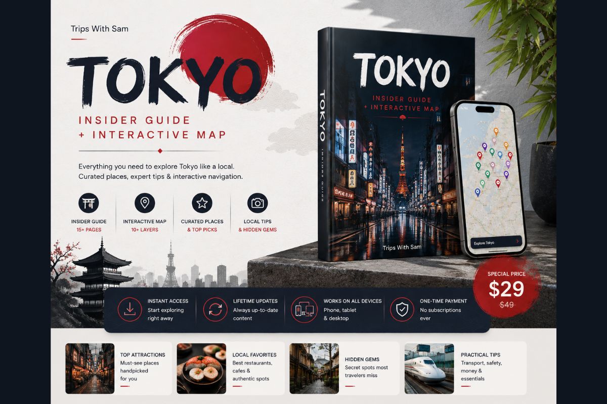 Tokyo Insider Guide + Interactive Map