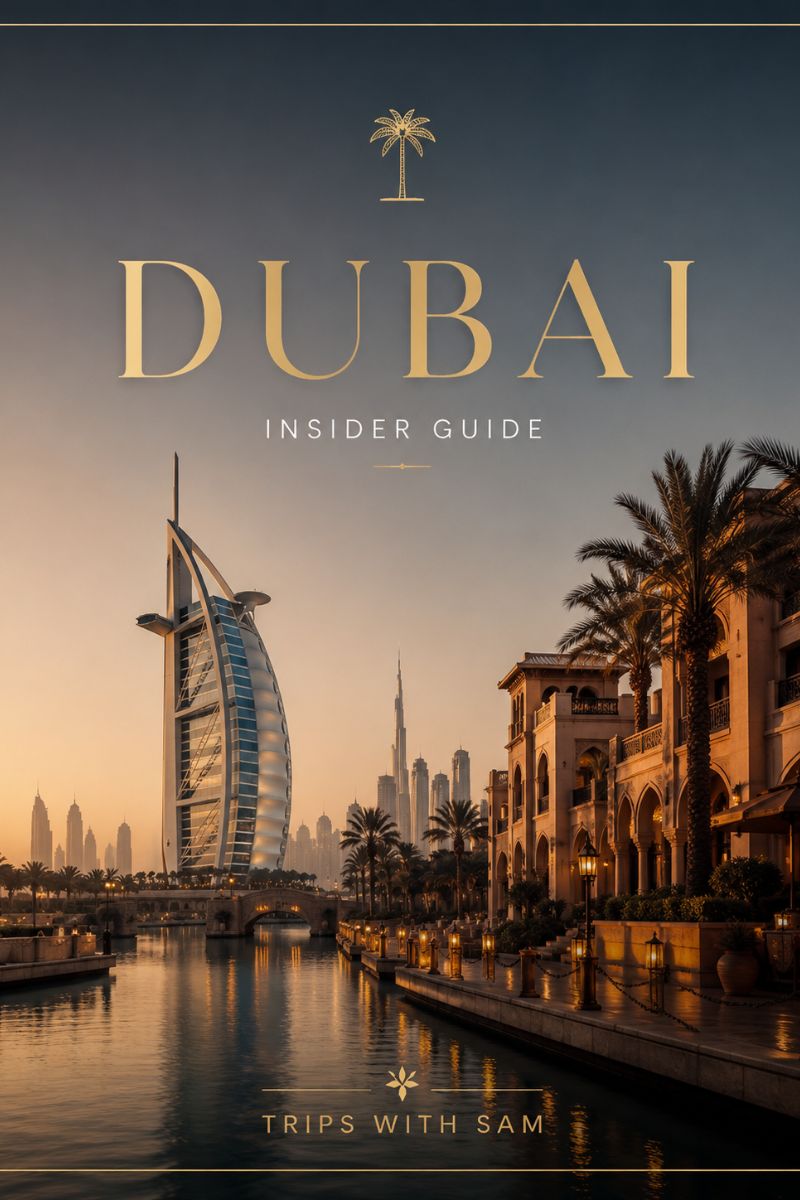 Dubai Insider Guide + Interactive Map