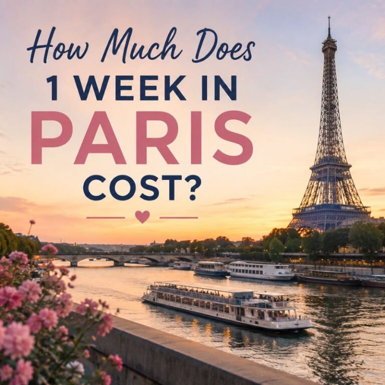How Much Does 1 Week in Paris Cost? Complete Paris Travel Budget Guide