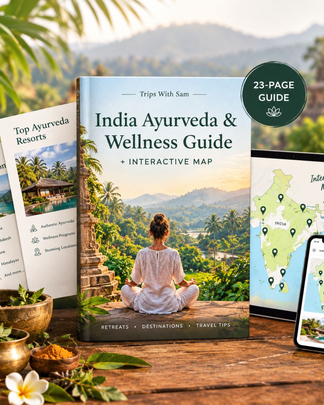 India Ayurveda & Wellness Guide + Interactive Map